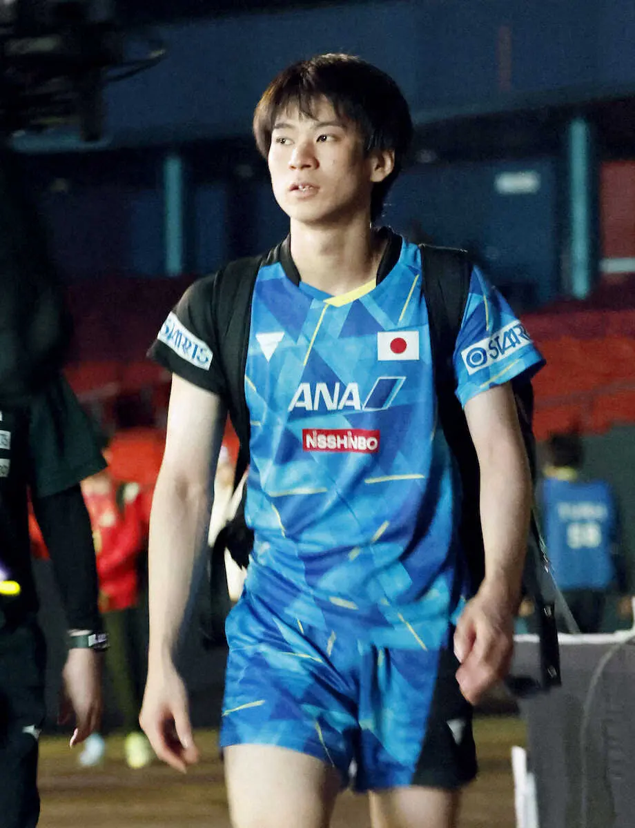 【画像・写真】戸上は世界2位に完敗　レシーブミス相次ぎ「何もできずに終わった」