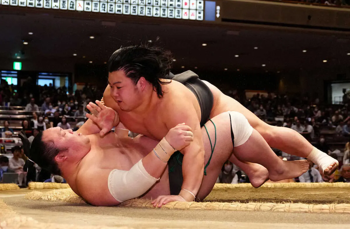 【画像・写真】超人”川副が幕下筆頭で勝ち越し！左足骨折しながらも念願の新十両昇進確実に「まだまだ上がある」