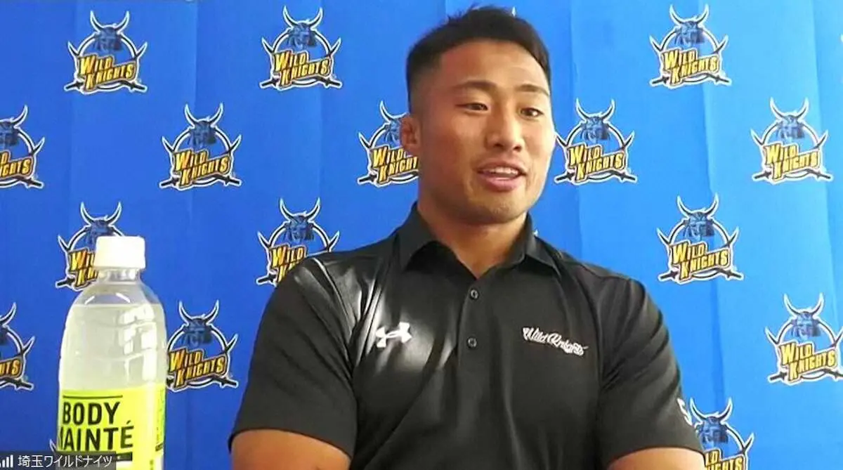 【画像・写真】ラグビー日本代表初選出の長田智希「やるしかない」　今季リーグワン新人賞の実力で争い勝ち抜く