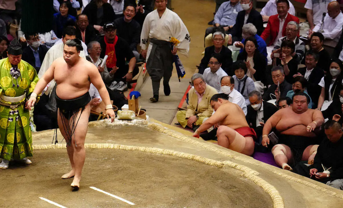 【画像・写真】霧馬山　大関昇進目安3場所33勝到達　2敗死守で2場所連続優勝も視界「一日一番しっかり」