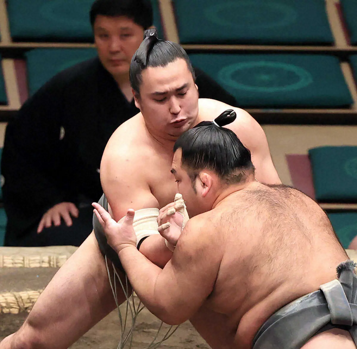 【画像・写真】水沢南中出身・漣が三段目V　大谷翔平は中学の先輩「押しと四つの“二刀流”」目指す！