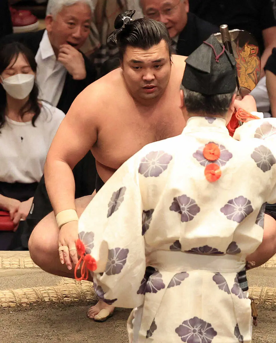 【画像・写真】霧馬山2敗死守 14日目は照ノ富士と対戦　2場所連続優勝へ勝って望みつなげる