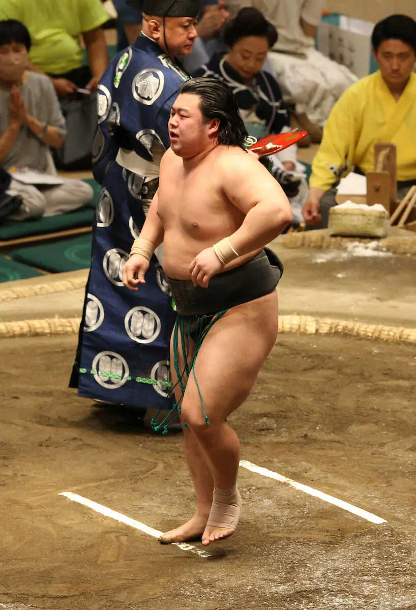 【画像・写真】“超人”川副が左足骨折しながら幕下筆頭で5勝目「自分でもびっくり。また一つ進化できた」