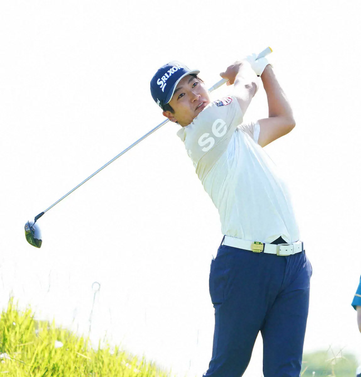 【画像・写真】25歳・安森　初の首位発進！自己ベスト更新63　甘いマスクで高校時代の愛称は「王子」