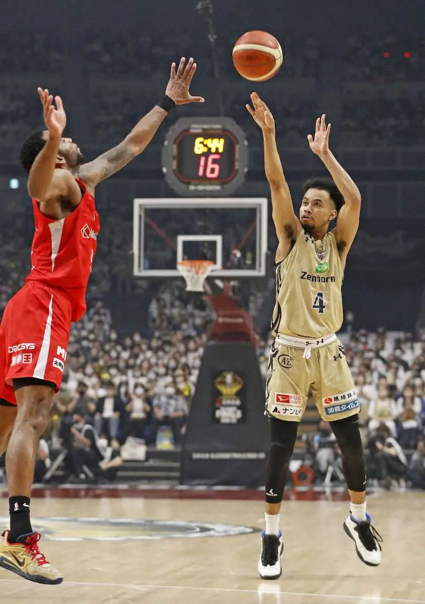 【画像・写真】琉球が千葉Jを破り初優勝　米国生まれの日本人フリッピンがMVPを獲得　決勝前には富樫と“舌戦”