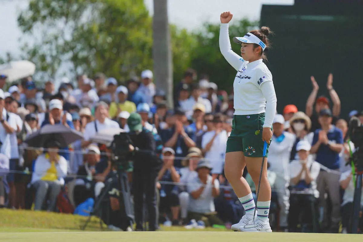 【画像・写真】山下美夢有が史上初の4日間大会2週連続V　歴代最年少の生涯獲得4億突破も「全く知らんくて（笑い）」