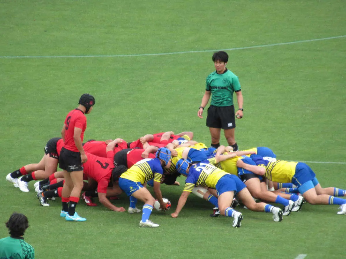 【画像・写真】【高校ラグビー】京都成章、総体リーグ戦で京都工学院に白星も「日々の練習から突き詰めたい」