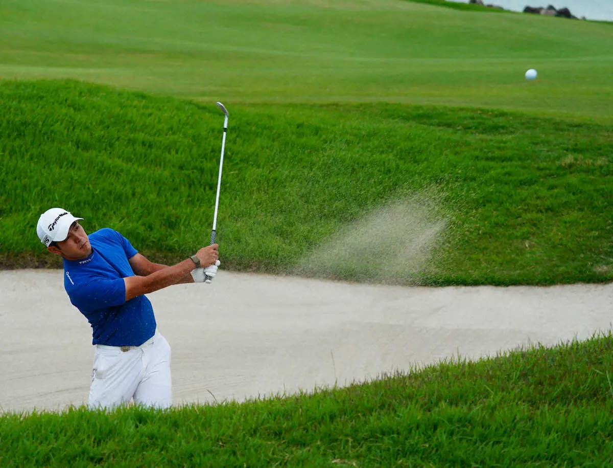 【画像・写真】中島　土壇場追いつくも痛恨ボギー　2年連続全英OP出場権に「予選落ちのリベンジしたい」