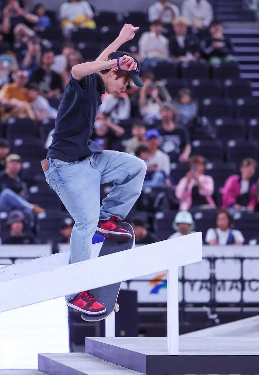 【画像・写真】スケボー堀米　地元の歓声力に逆転優勝「家族が来ていたのでいい滑りを見せたかった」