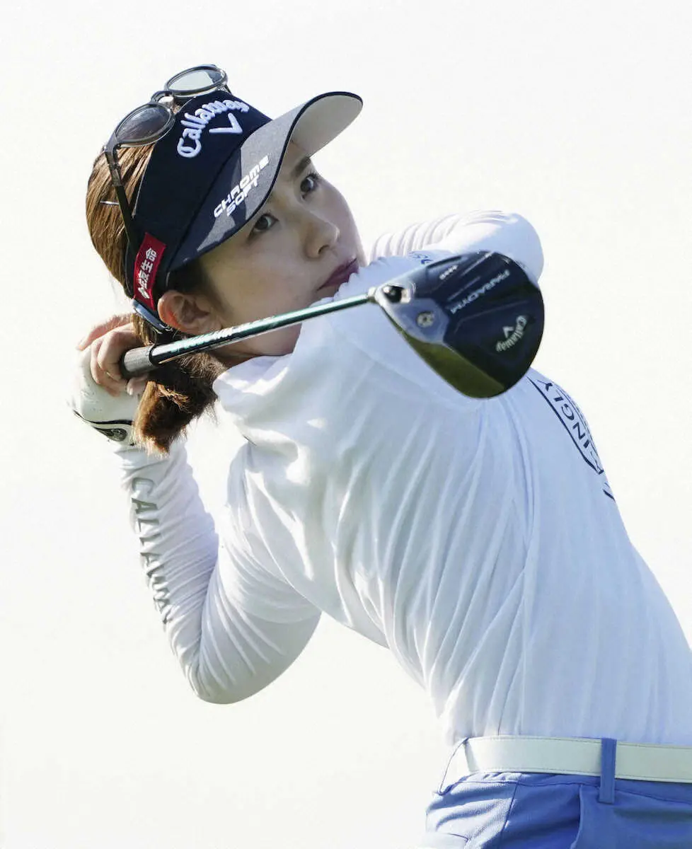 【画像・写真】西村優菜　決勝ラウンドへ　攻めに守りにしっかりメリハリ「我慢の一日、合格点」