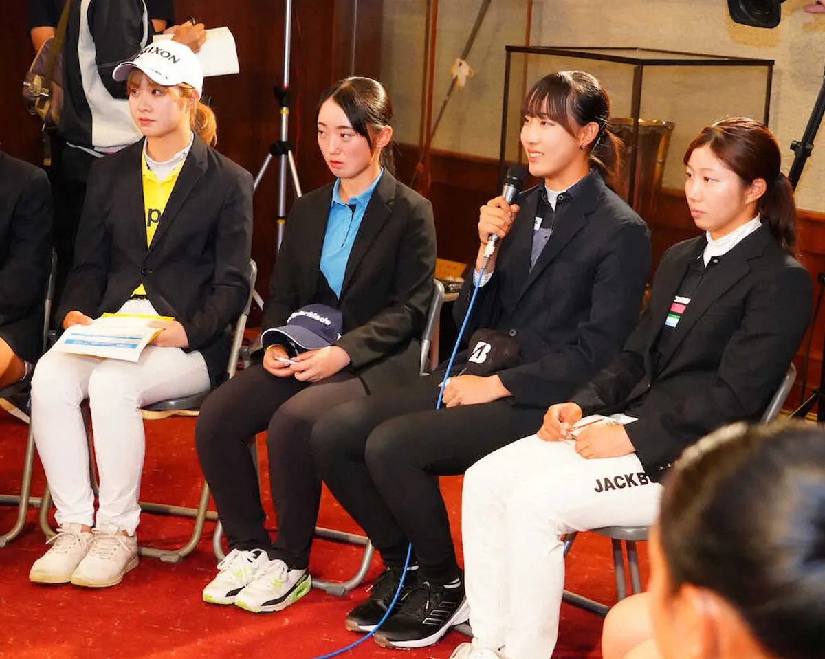 【画像・写真】女子ゴルフ・馬場咲希「やばい」渋野、美夢有と同組に心躍らせる、8日開幕サントリーL