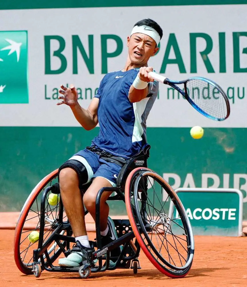 【画像・写真】車いすテニス小田凱人が史上最年少優勝！　世界1位も確定「僕がさらに大きいスポーツニしていく」