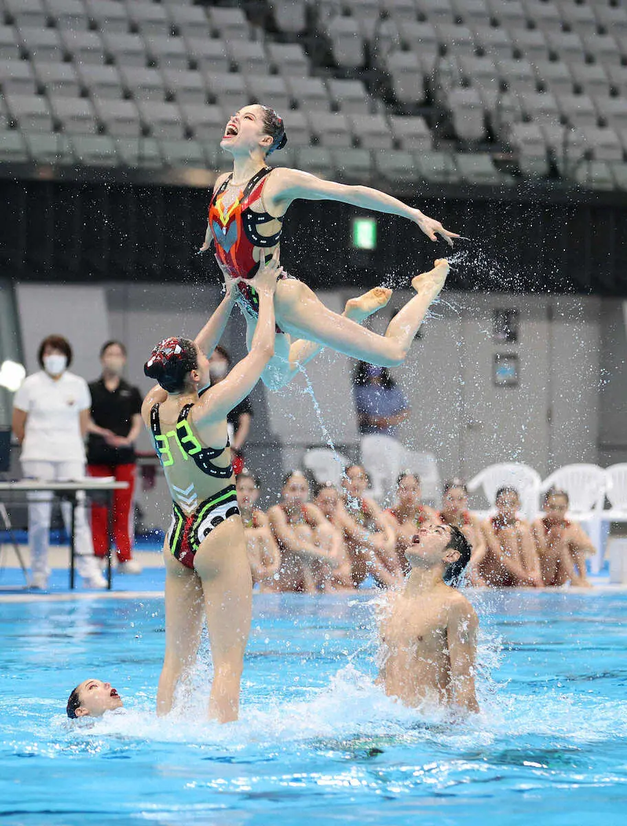【画像・写真】アーティスティックスイミング日本代表に男子選手・佐藤陽太郎を起用へ