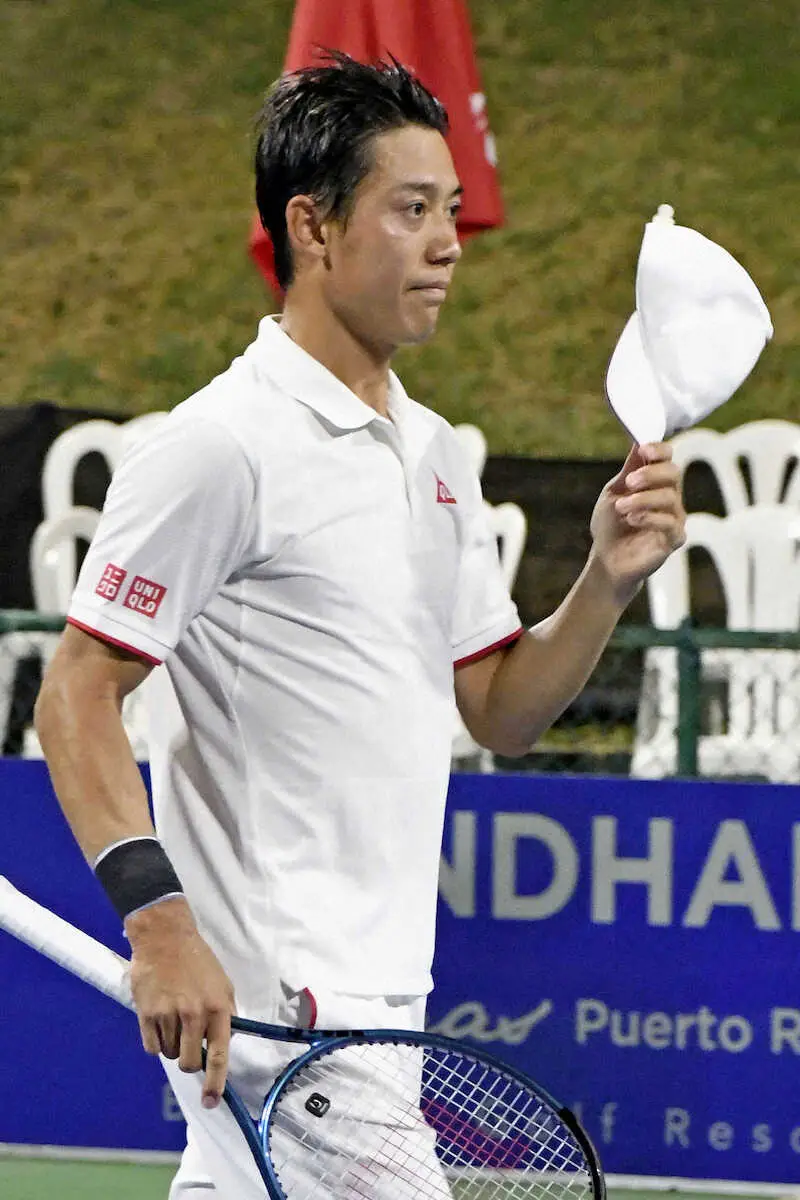 【画像・写真】錦織が完勝で4強入り　「凄く評価できる」も疲労はピーク「なかなかきてます」