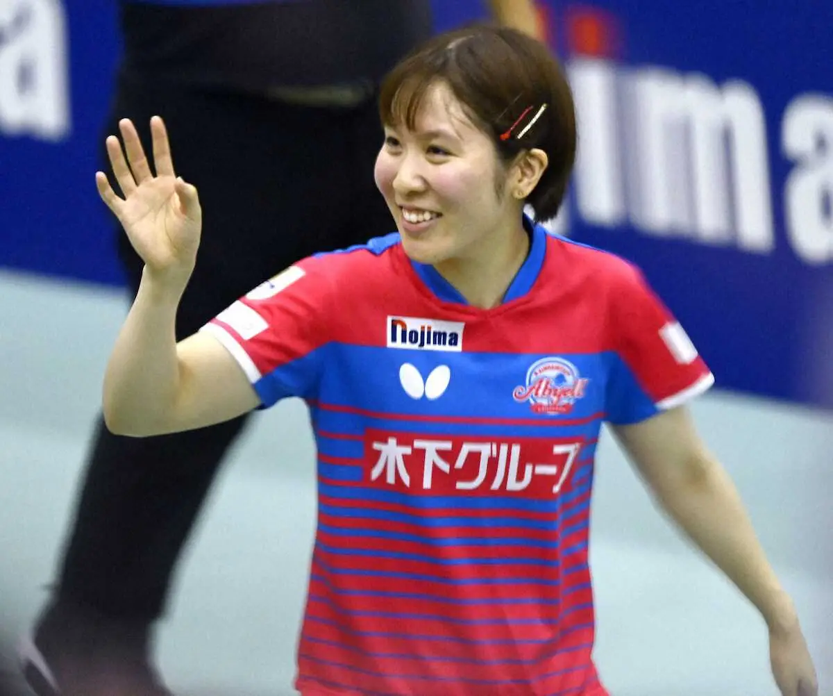 【画像・写真】美宇　“みうみま対決”制して初優勝　五輪選考は「気にせず楽しむ気持ちでできた」