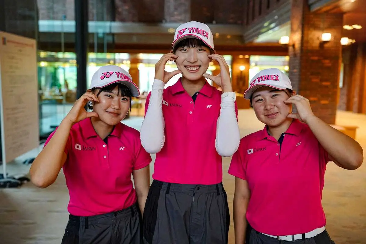 【画像・写真】馬場咲希　4バーディーで個人戦5位浮上　ティーショット安定「昨日より良かった」