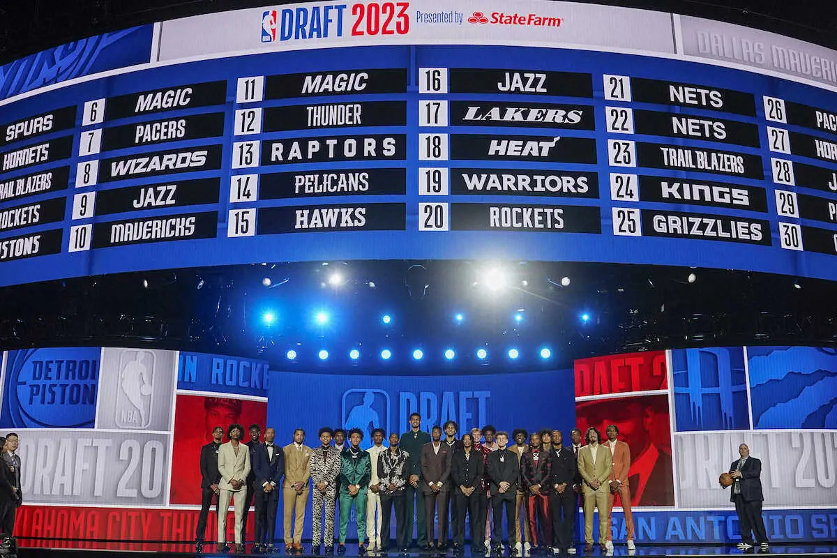 【画像・写真】NBAドラフトが終了　スパーズ指名の2選手はいずれも仏出身　吉兆の？41番目指名はUCLAのベイリー