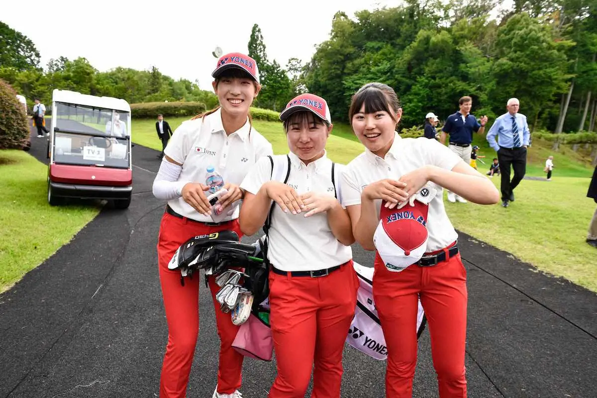 【画像・写真】日本代表がアベック優勝！　馬場咲希「仲良しなメンバーで…うれしい」トヨタ・ジュニアW杯
