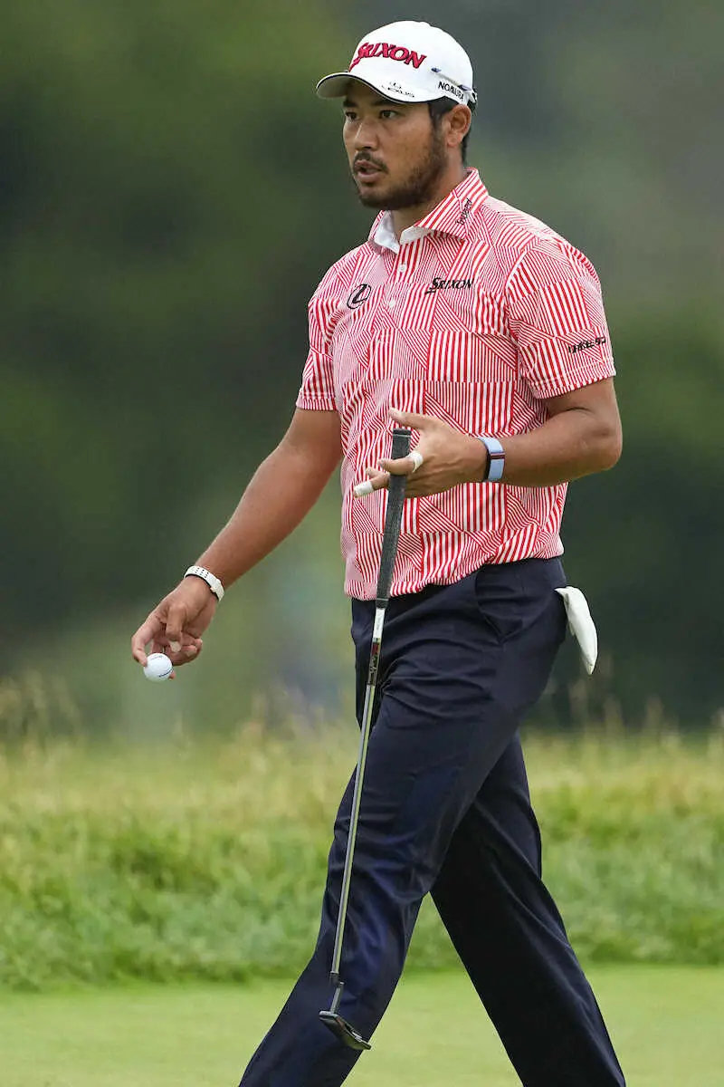 【画像・写真】松山英樹　64で22位浮上　米男子ゴルフ　トラベラーズ選手権