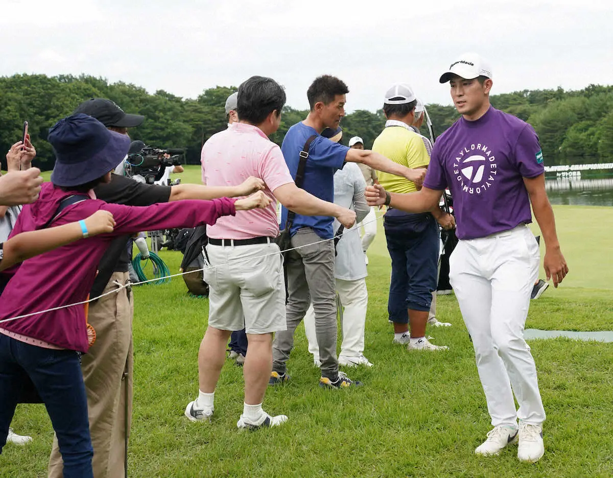 【画像・写真】中島啓太が首位で5週連続の最終日最終組「最終組に入ることにこだわってやっていました」