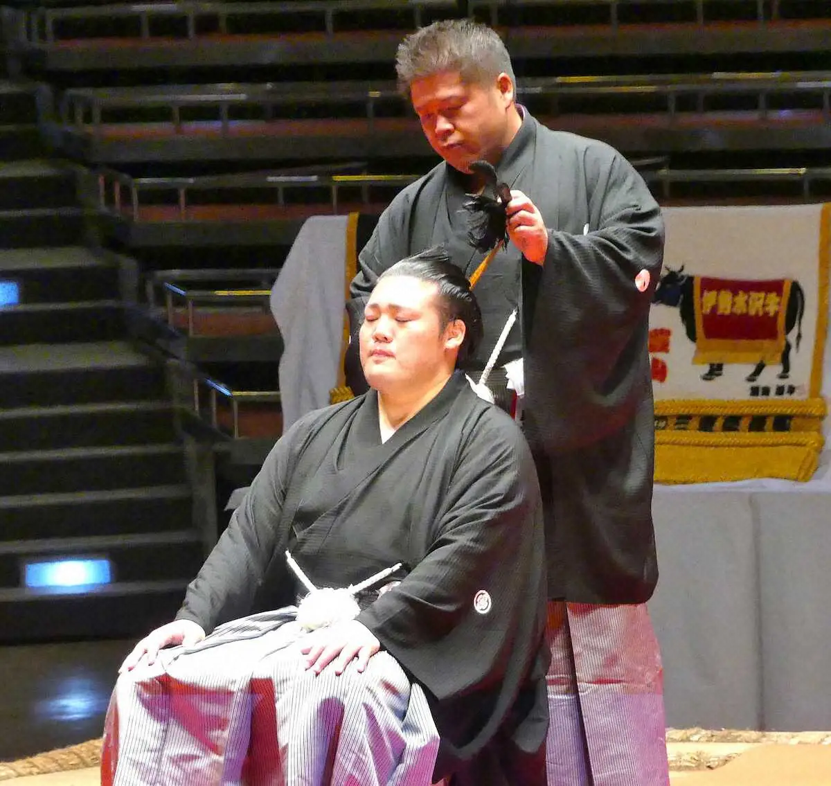 【画像・写真】【豊山断髪式】今後は土俵付きのジムを作る！？「相撲に恩返し」一般人向けの四股指導で普及に尽力