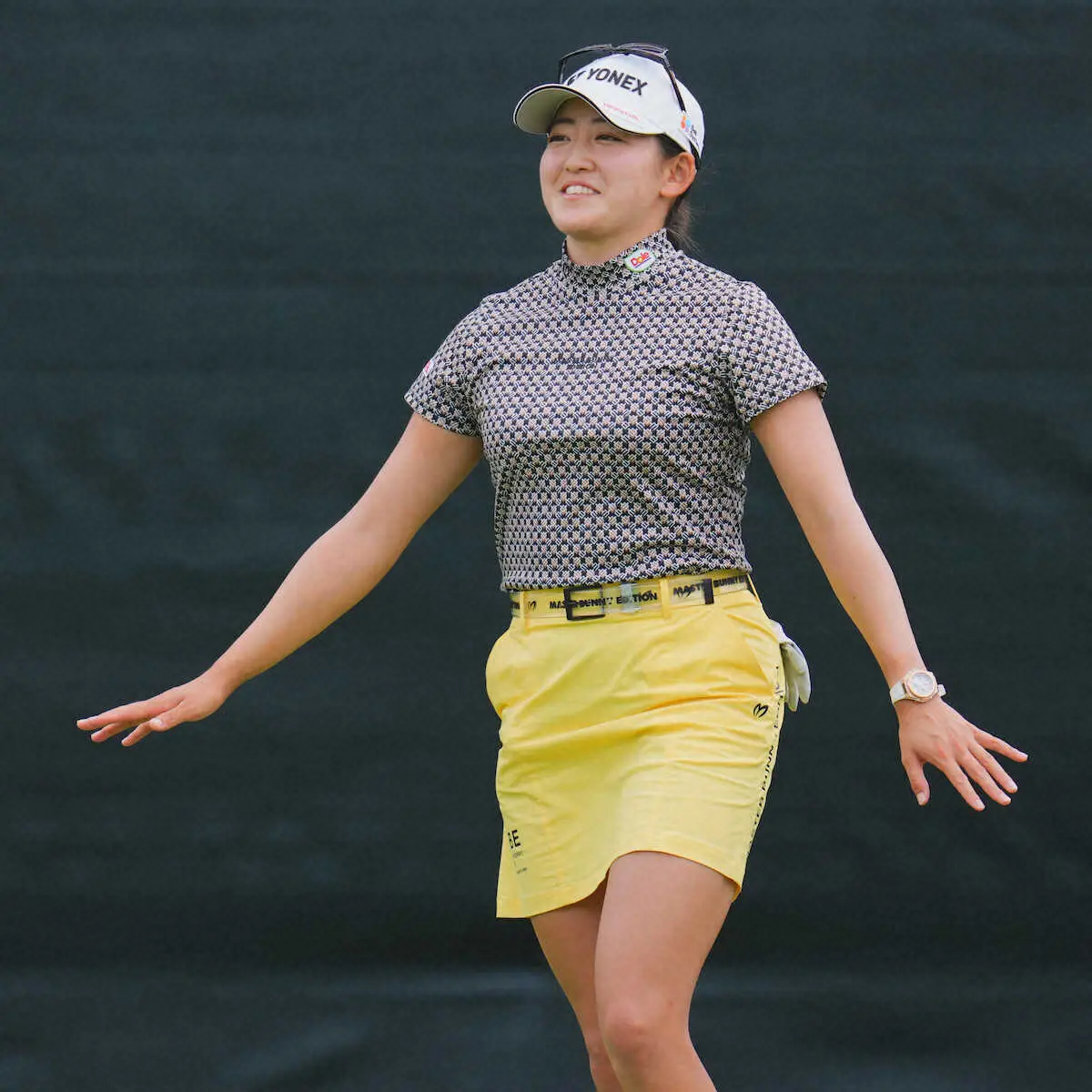 【画像・写真】V争い大混戦！首位から3差に12人　女子ゴルフ「アース・モンダミンC」