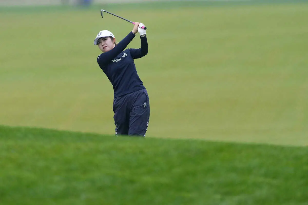 【画像・写真】古江彩佳は終盤チャージで69　通算イーブンパーに伸ばし「最後はパットが入ってくれた」