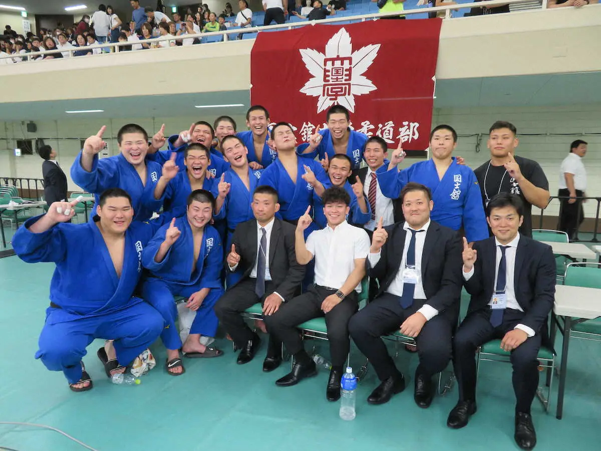 【画像・写真】斉藤立で国士舘大16年ぶり日本一　昨年代表戦で敗れた雪辱　「今後の人生の財産になる大会になった」