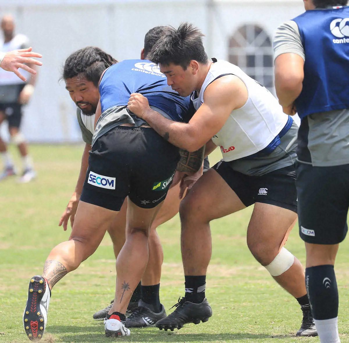 【画像・写真】マル秘タックル練習は“放送禁止”レベルだった？！稲垣啓太「ここ数年で一番キツい」