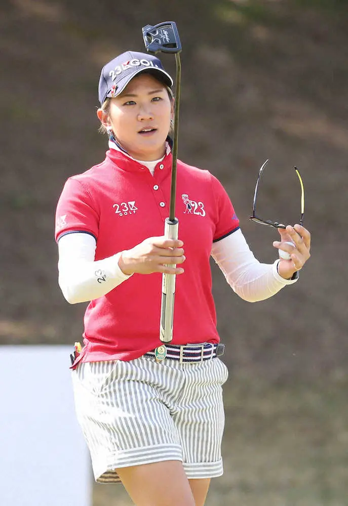 【画像・写真】宮里優作が成田美寿々をキャディー起用「めちゃくちゃやりやすい」　長嶋茂雄招待セガサミー・カップ