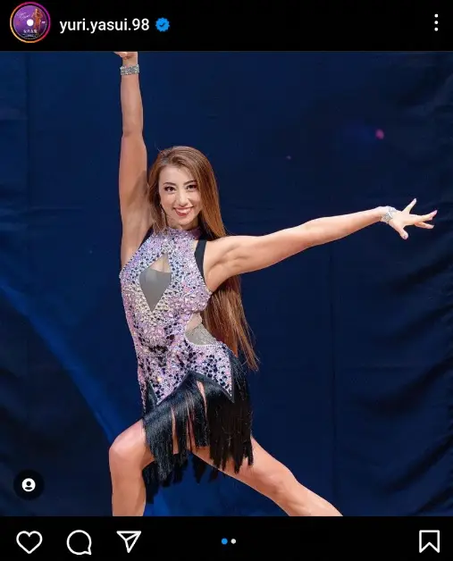 【画像・写真】ビキニフィットネス・安井友梨　ゲストポーズ披露には「美しい」「素晴らしいプロポーション」