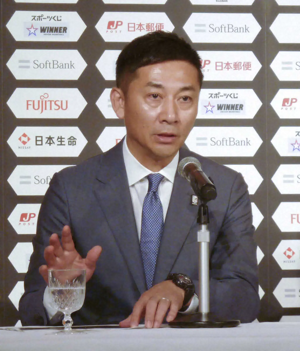 【画像・写真】Bリーグ・島田チェアマンの続投内定「攻めに転じたい。チャレンジなくして未来はない」