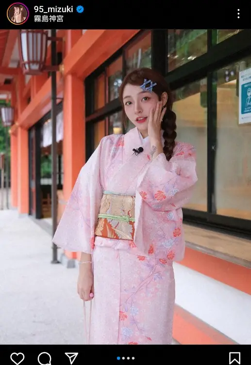 【画像・写真】リン・シャン公式インスタグラム(@95_mizuki)から