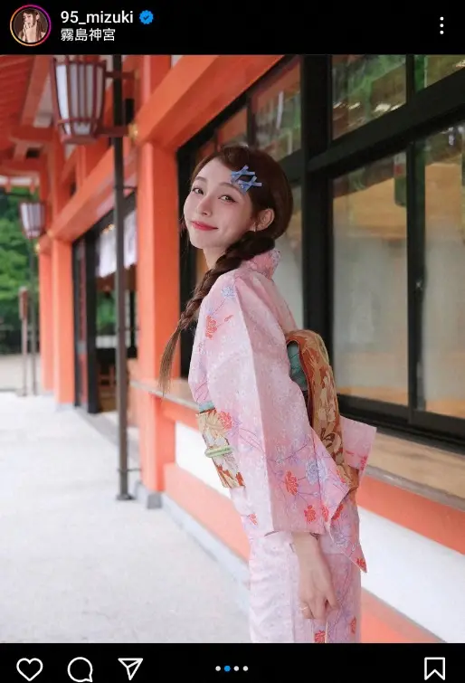 【画像・写真】リン・シャン公式インスタグラム(@95_mizuki)から