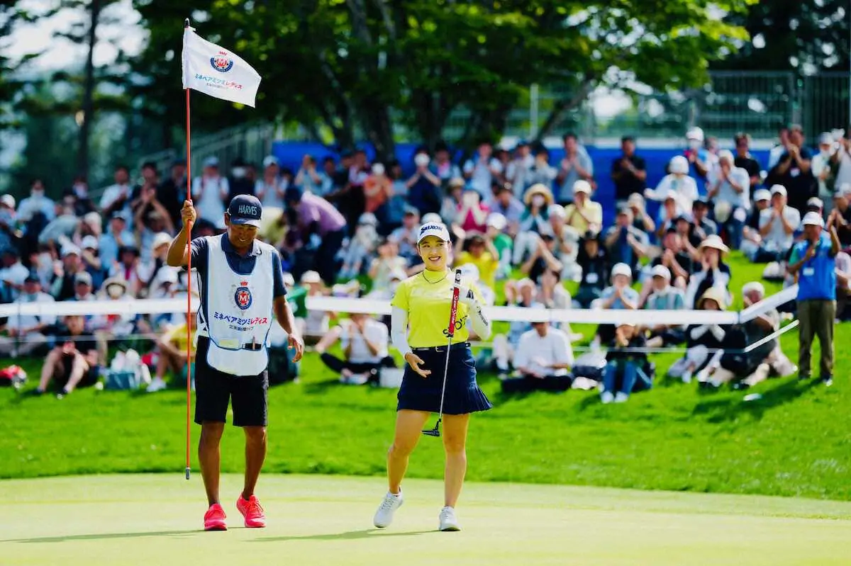 【画像・写真】小祝さくらが念願の地元Vで通算9勝目　道産子3人の優勝争いを制す
