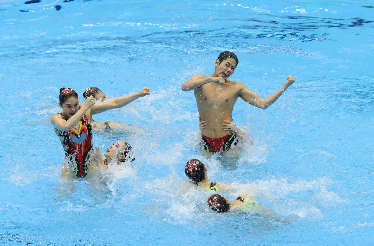 【画像・写真】ASチームで佐藤陽がぶっつけ本番デビュー「難易度上げられた」ウォーターボーイが決勝進出に貢献