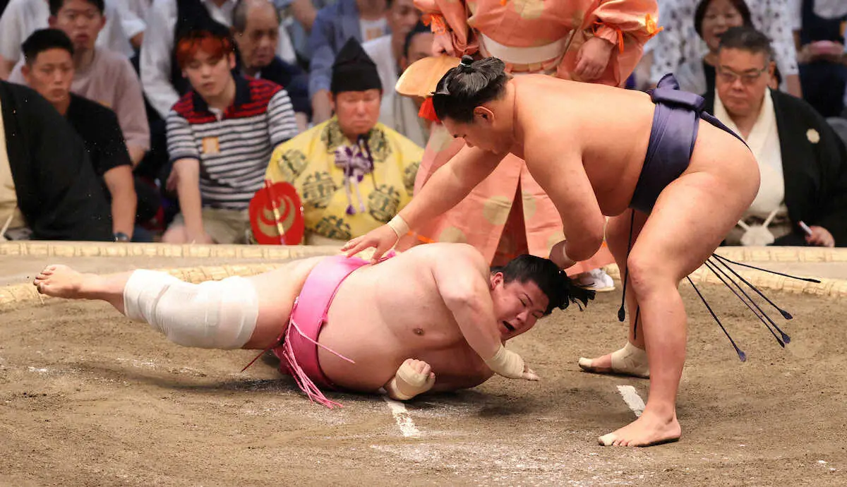 【画像・写真】豊昇龍　冷静に勝ち越し王手「集中してやりました」