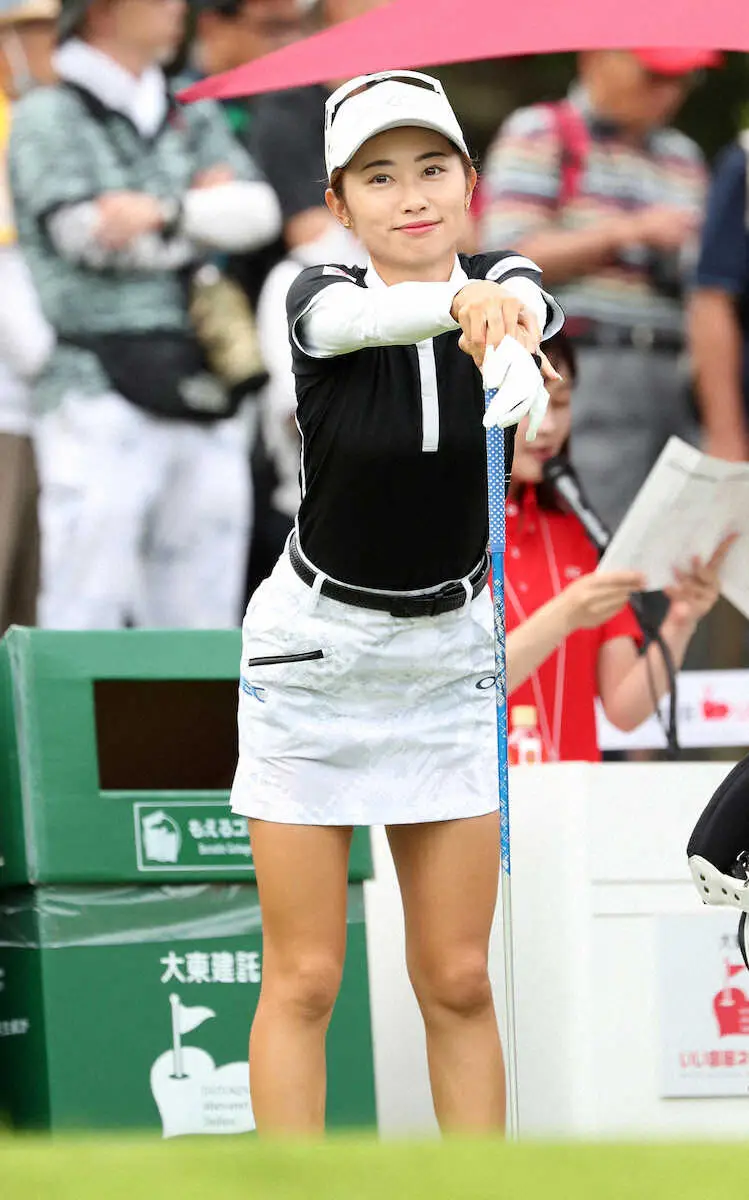 【画像・写真】安田祐香　ミレニアム世代の悲願へ１打差3位発進「結構勇気を持って打てた」