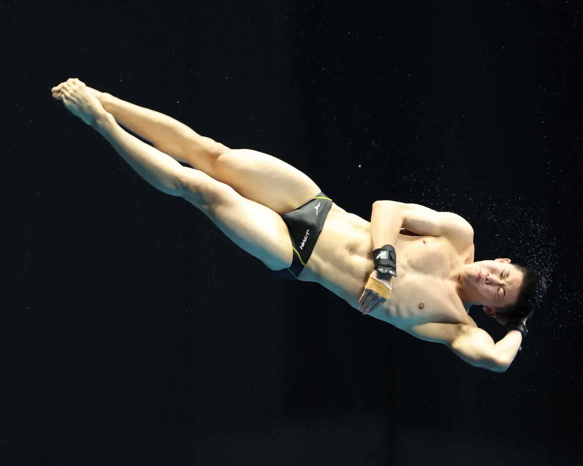 【画像・写真】日本のエース玉井陸斗が五輪代表内定へ　高飛び込み準決勝をヒヤヒヤの7位通過