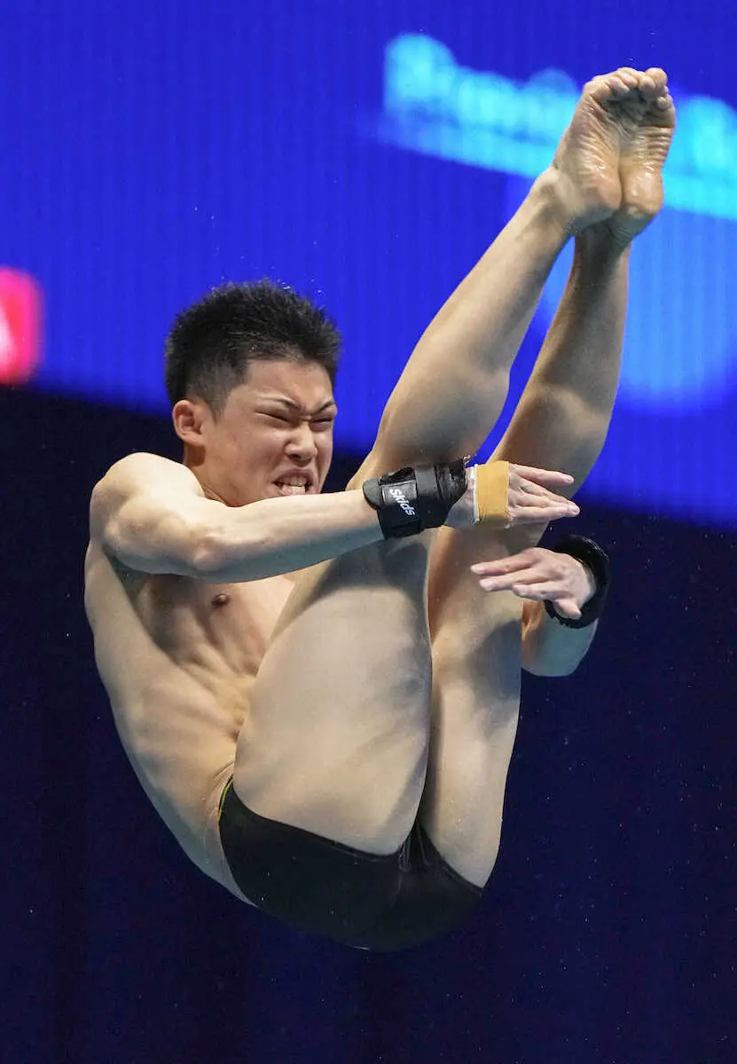 【画像・写真】飛び込み　玉井陸斗　涙のパリ五輪切符　5本目にぎっくり腰発症も「やりきるしかないと」
