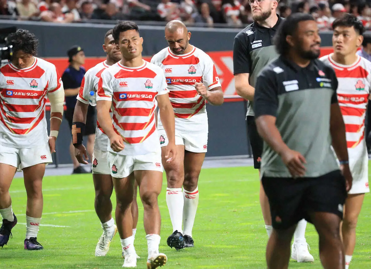 【画像・写真】ラグビー日本代表　サモアに22―24で敗戦　リーチのレッドカードが響く