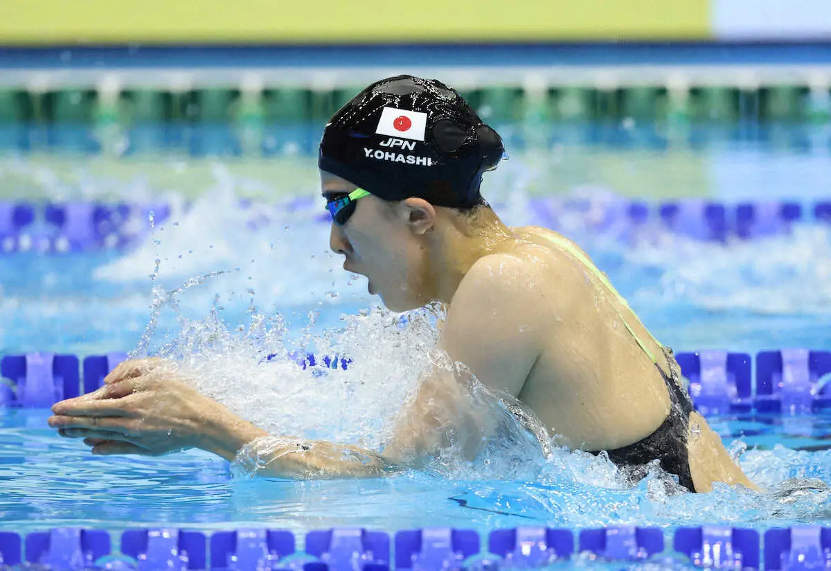 【画像・写真】【世界水泳】東京五輪金メダルの大橋悠依が決勝進出、成田実生は準決勝敗退　女子200M個メ