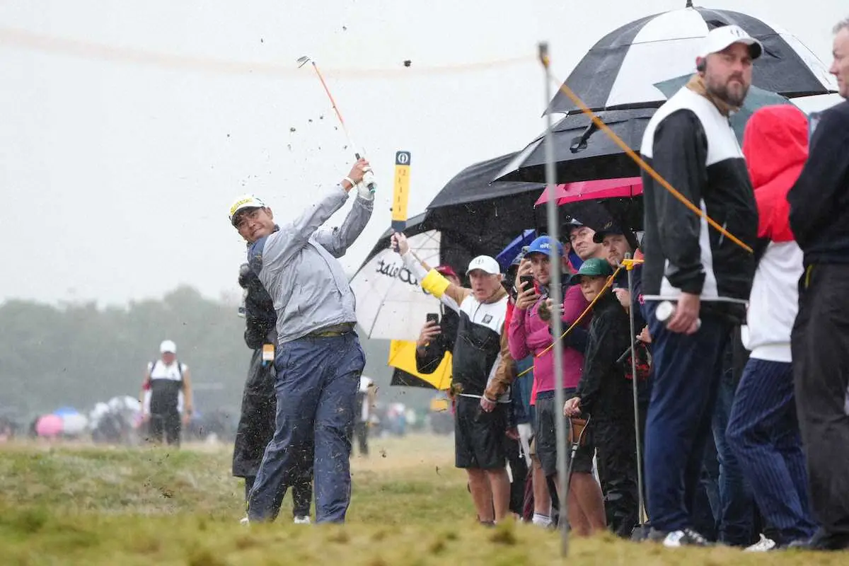 【画像・写真】松山英樹はバックナインで追い上げ通算3アンダー！ホールアウト時点で暫定14位に浮上