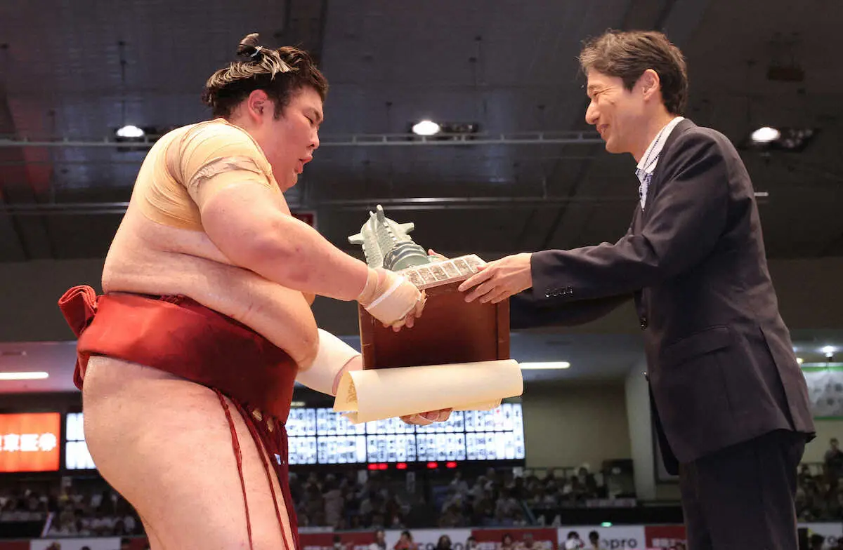 【画像・写真】熱海富士が決定戦制して十両優勝！「良い感じで帰れる」幕内復帰決め、30日の沼津巡業で地元凱旋へ