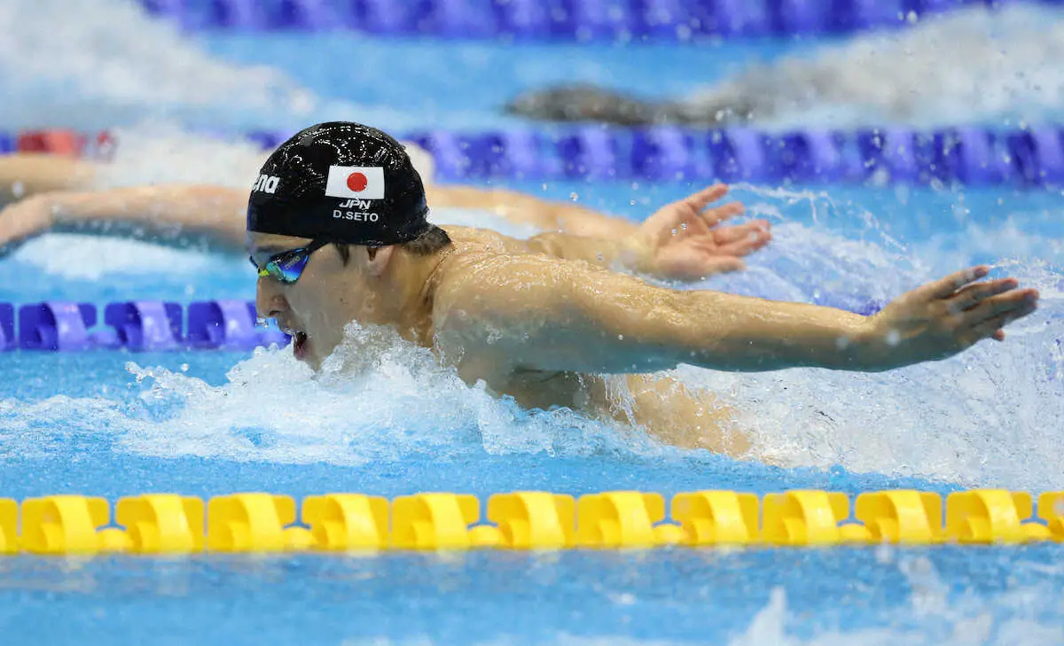 【画像・写真】瀬戸大也が銅　競泳陣表彰台第1号も反省「タイムが遅い」