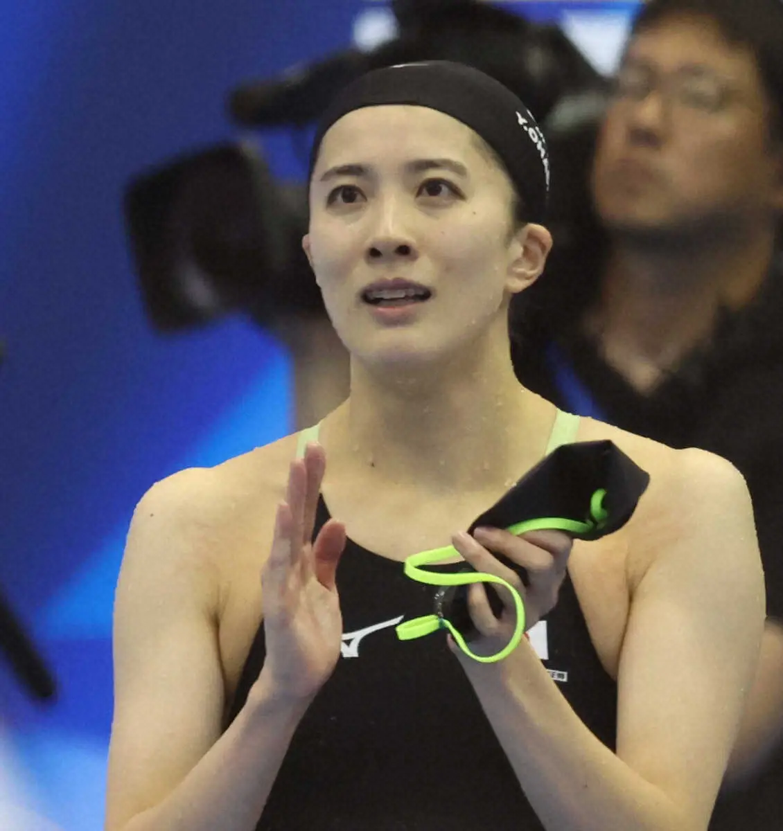 【画像・写真】【世界水泳】東京五輪2冠の大橋悠依　2大会ぶりのメダル獲得ならず6位も大歓声に涙　女子200M個メ
