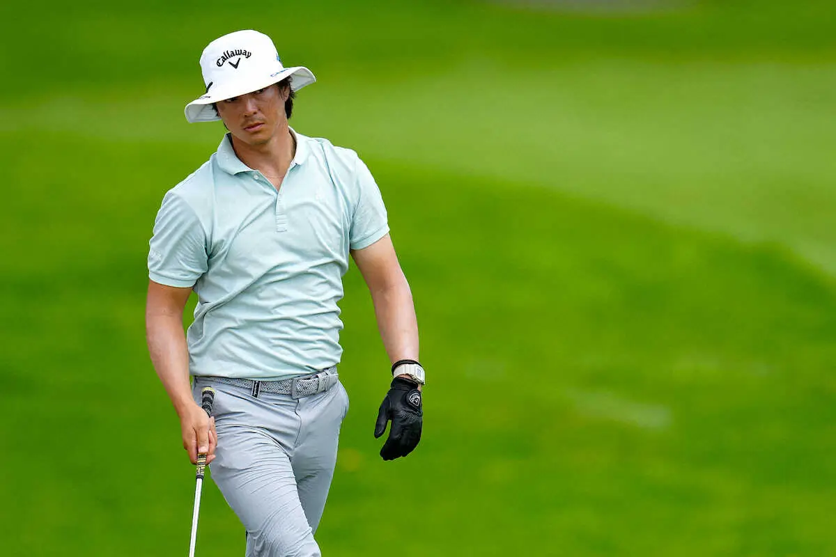 【画像・写真】遼、吉兆4アンダー首位発進　暑さ対策万全で「日差しよ、かかって来い」