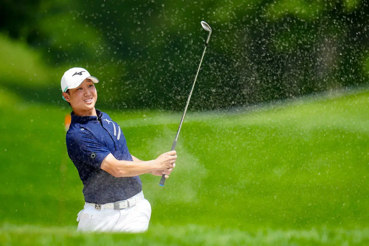 【画像・写真】平田、強行出場も首位発進　全英参戦から帰国「いいゴルフができた」