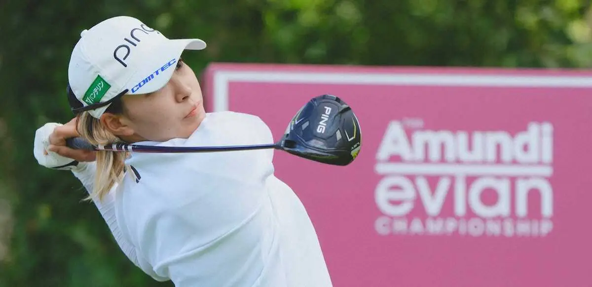 【画像・写真】渋野日向子「ちょっと前に進めた」を感じられた1オーバー72　体の動きで「あばら」を意識