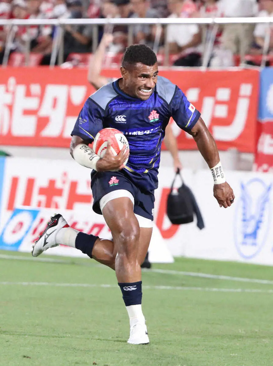【画像・写真】ラグビー日本代表　4戦目でW杯イヤー初勝利　ナイカブラらで計3トライ